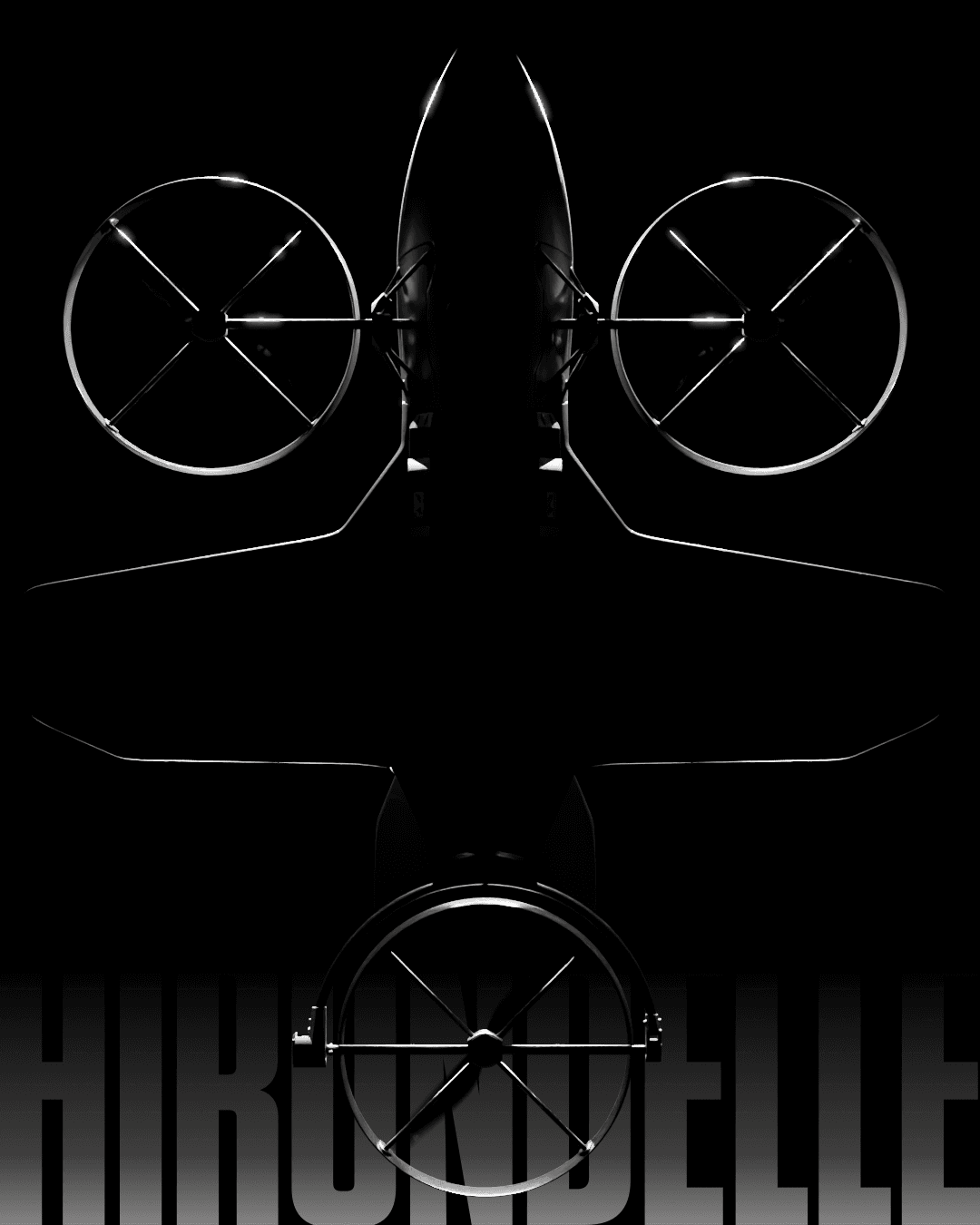 This is 𝗛𝗶𝗿𝗼𝗻𝗱𝗲𝗹𝗹𝗲. A closer look. Three propulsion axes, arranged for full control, but that’s only part of it.